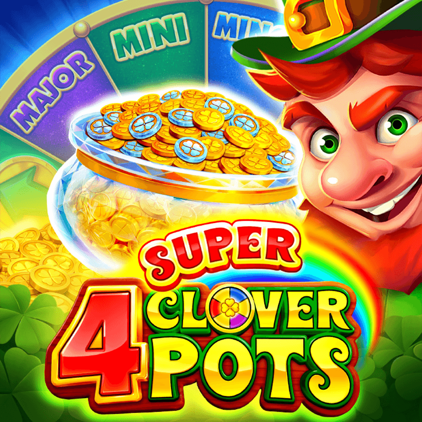 4 Super Clover Pots